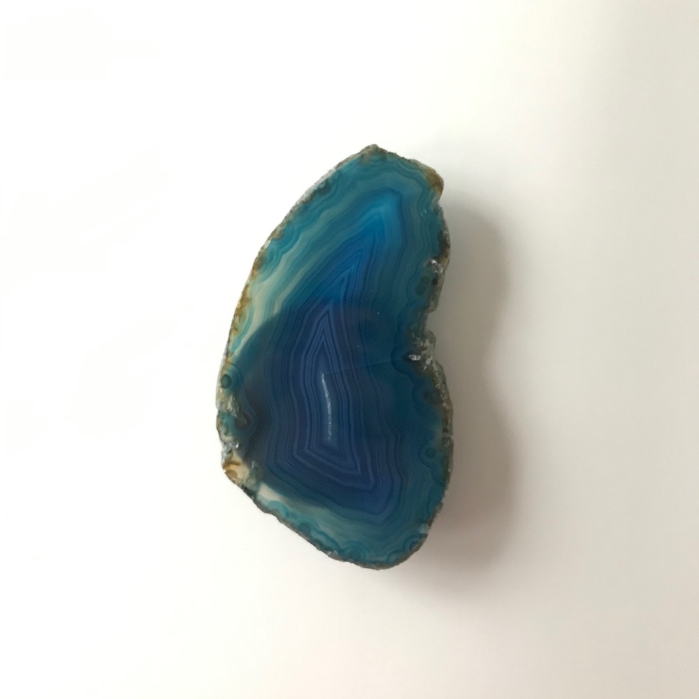 Crystal agate phone pop socket